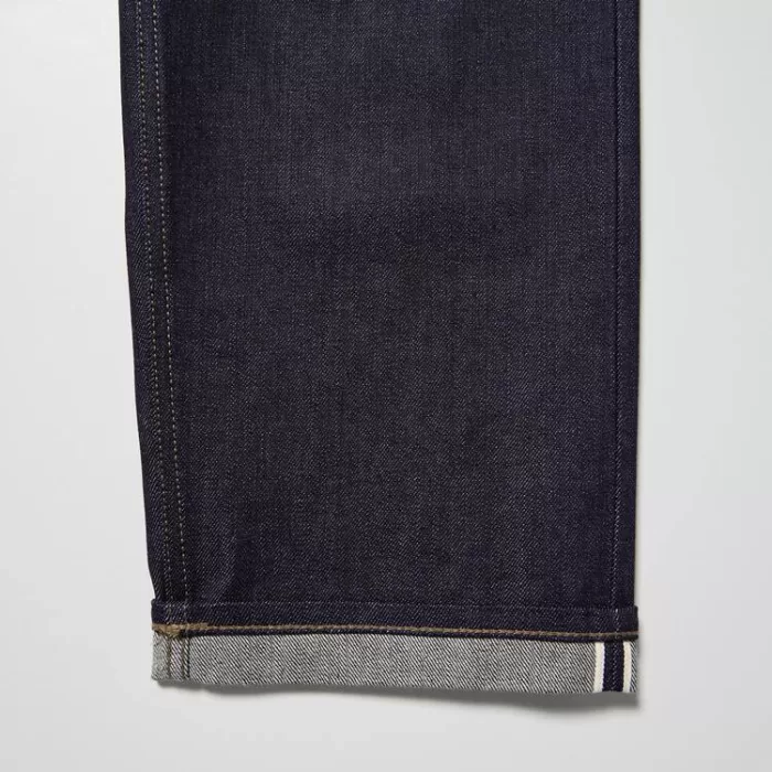 Uniqlo Selvedge Regular Fit Men’s Jeans Navy Blue