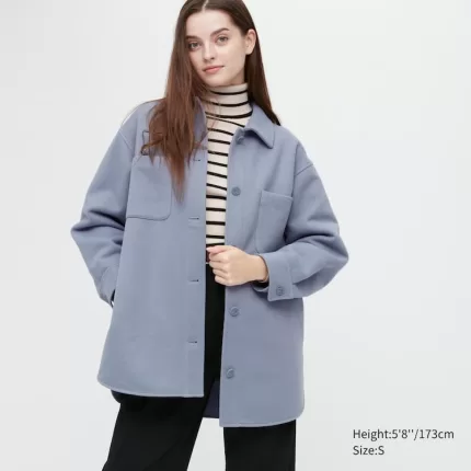 Uniqlo Shirt Women’s Jackets Blue