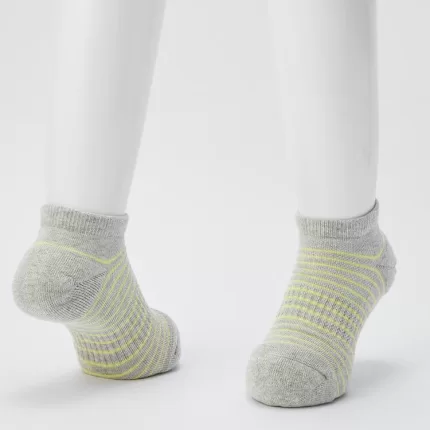 Uniqlo Short Socks (Three Pairs) Kids Grey White Blue