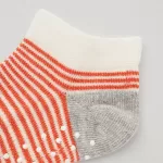 Uniqlo Short Socks (Two Pairs) Baby White Blue Pink