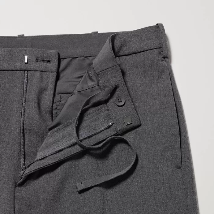 Uniqlo Smart Ankle Length (Long) Men’s Pants Grey