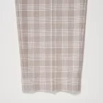 Uniqlo Smart Checked Ankle Length Women’s Pants Beige