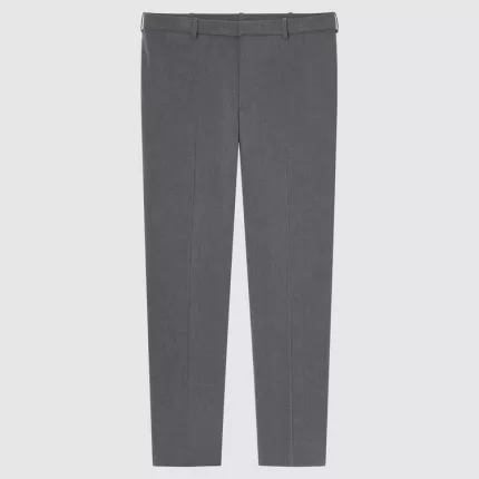 Uniqlo Smart Comfort Ankle Length (Long) Pants (2021 Season) Men Grey