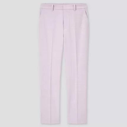 Uniqlo Smart Comfort Ankle Length Pants (2021 Season) Women Light Purple