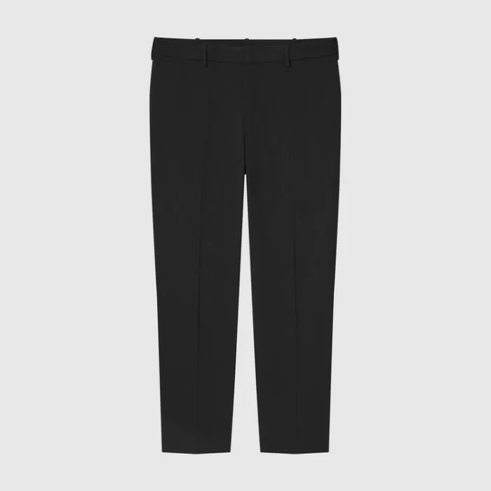 Uniqlo Smart Comfort Ankle Length Pants Men Black