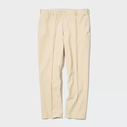 Uniqlo Smart Corduroy Ankle Length Men’s Pants Beige