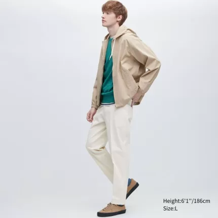 Uniqlo Smart Cotton Ankle Length (Long) Men’s Pants White