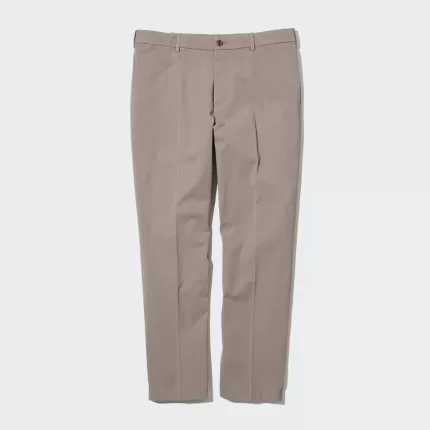 Uniqlo Smart Cotton Ankle Length (Long) Pants Men Beige