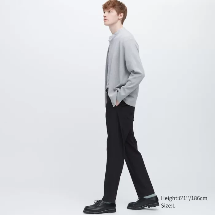 Uniqlo Smart Lana-like Ankle Length (Long) Men’s Gray Pants