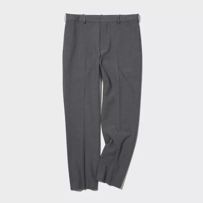 Uniqlo Smart Lana-like Ankle Length (Long) Men’s Gray Pants