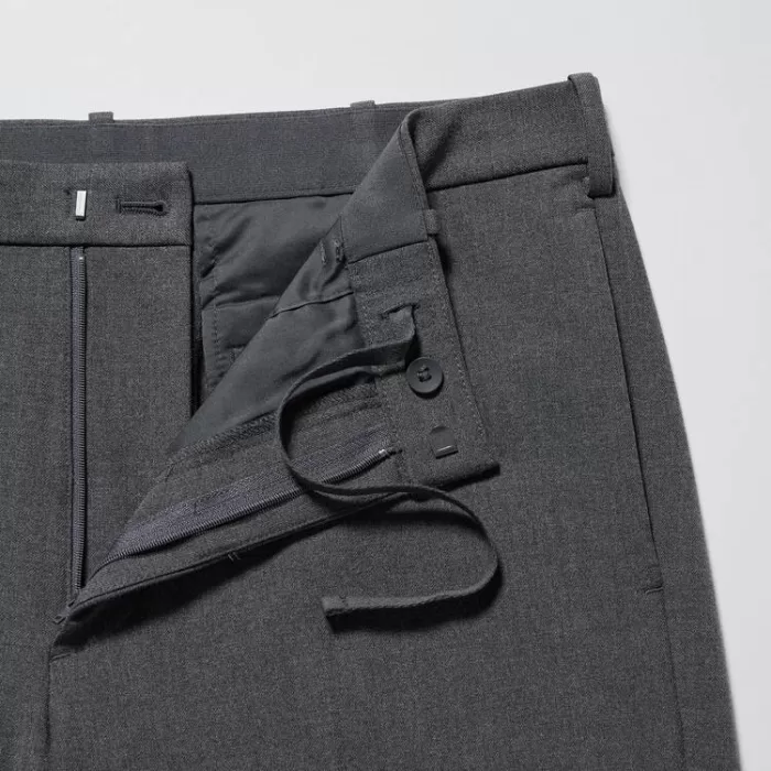 Uniqlo Smart Lana-like Ankle Length (Long) Men’s Gray Pants