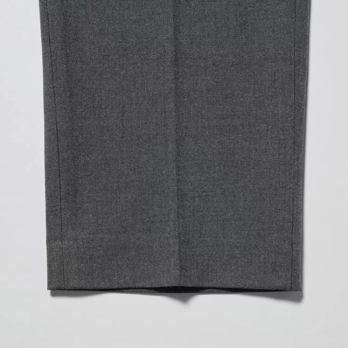 Uniqlo Smart Lana-like Ankle Length (Long) Men’s Gray Pants