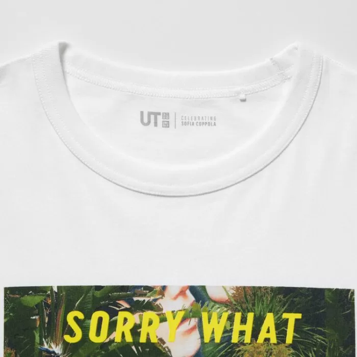 Uniqlo Sofia Coppola Ut Printed T-shirt Women White