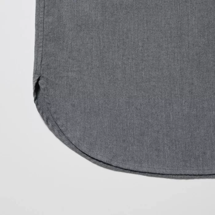 Uniqlo Soft Brushed Long Sleeved Women’s Shirts Grey