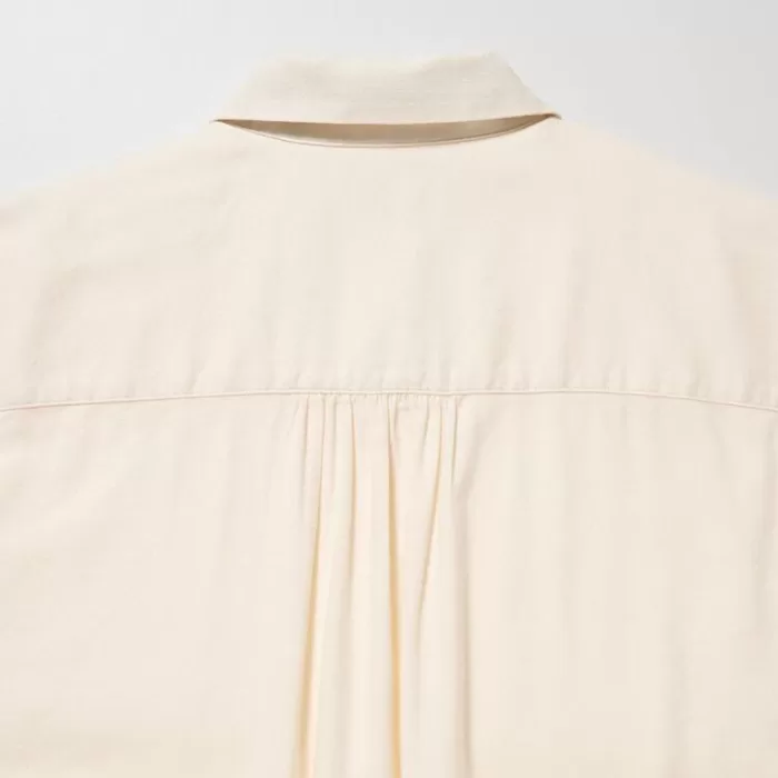 Uniqlo Soft Brushed Long Sleeved Women’s Shirts White