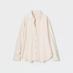 Uniqlo Soft Brushed Long Sleeved Women’s Shirts White