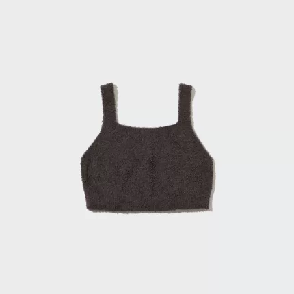 Uniqlo Soft Fluffy Relaxed Fitlette Bras Women Dark Brown