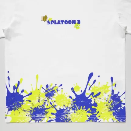 Uniqlo Splatoon 3 Ut Printed T-Shirt Kids White