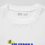 Uniqlo Splatoon 3 Ut Printed T-Shirt Kids White