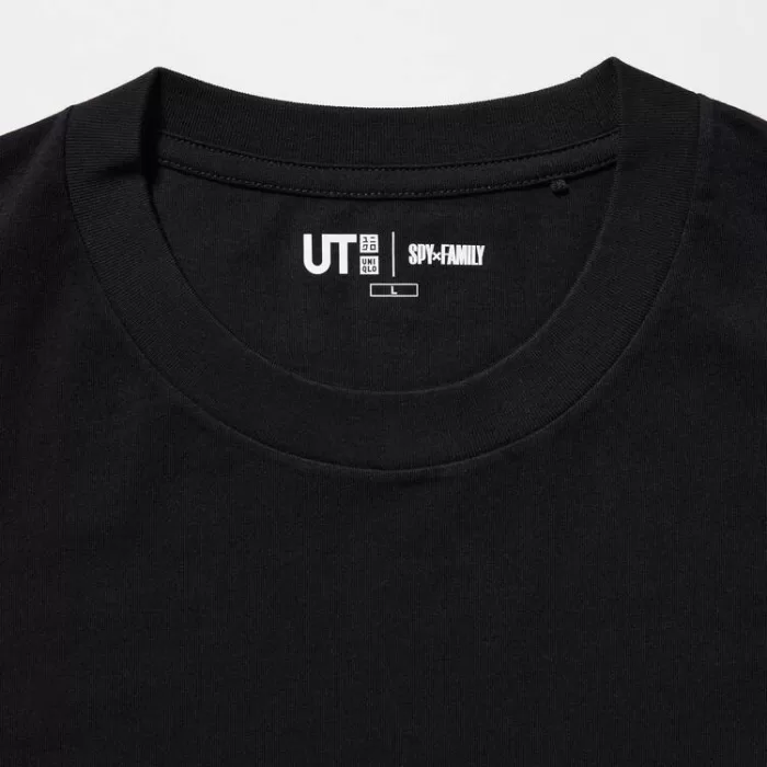 Uniqlo Spy X Family Ut Printed Men’s Black T-Shirt