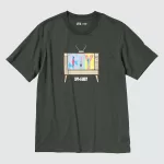 Uniqlo Spy X Family Ut Printed T-Shirt Men Dark Grey