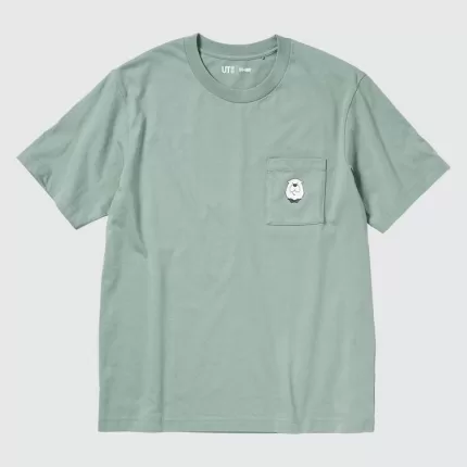 Uniqlo Spy X Family Ut Printed T-shirt Men Green