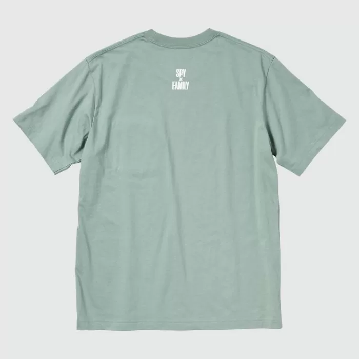 Uniqlo Spy X Family Ut Printed T-shirt Men Green