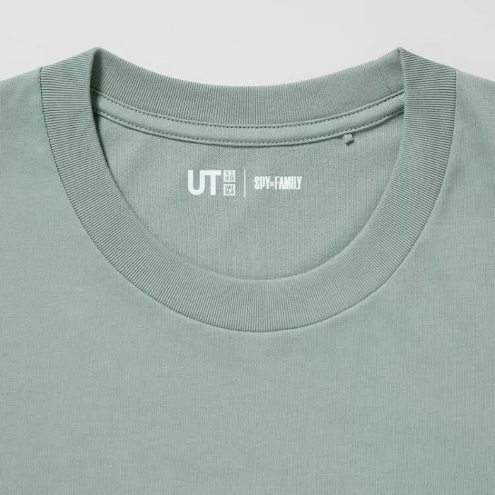 Uniqlo Spy X Family Ut Printed T-shirt Men Green