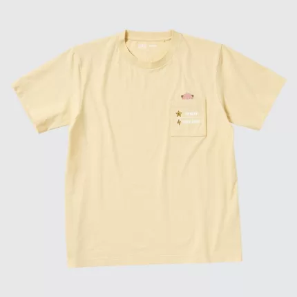 Uniqlo Spy X Family Ut Printed T-shirt Men Yellow