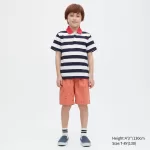 Uniqlo Stretch Printed Easy Shorts Boys Orange