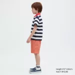 Uniqlo Stretch Printed Easy Shorts Boys Orange