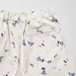 Uniqlo Stretch Printed Easy Shorts Kids White