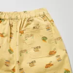 Uniqlo Stretch Printed Easy Shorts Kids Yellow