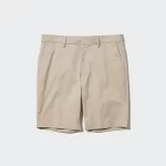 Uniqlo Stretch Slim Fit Shorts Men Beige