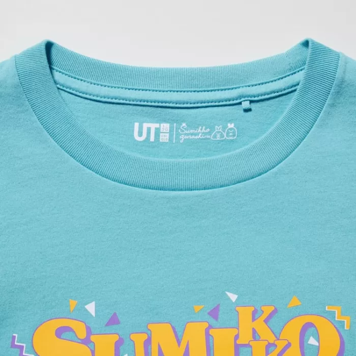 Uniqlo Sumikkogurashi Ut Printed T-shirt Kids Green