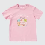 Uniqlo Sumikkogurashi Ut Printed T-shirt Kids Pink