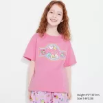 Uniqlo Sumikkogurashi Ut Printed T-shirt Kids Pink