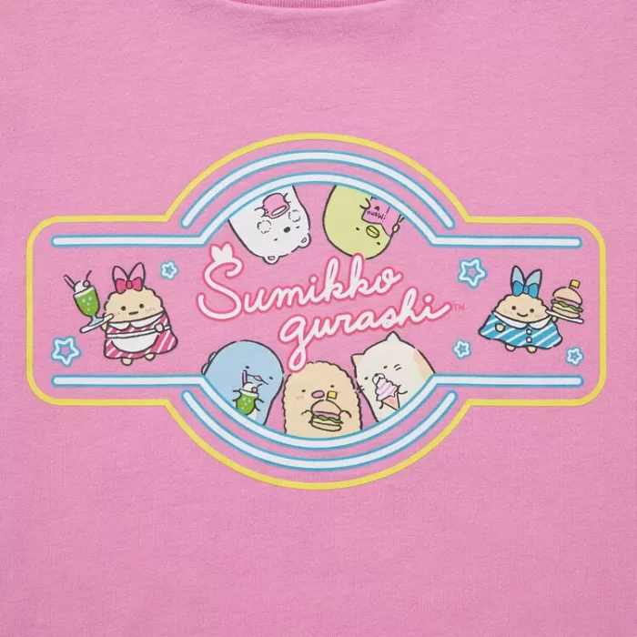 Uniqlo Sumikkogurashi Ut Printed T-shirt Kids Pink