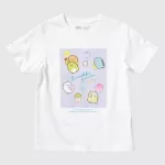 Uniqlo Sumikkogurashi Ut Printed T-shirt Kids White