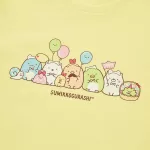 Uniqlo Sumikkogurashi Ut Printed T-shirt Kids Yellow