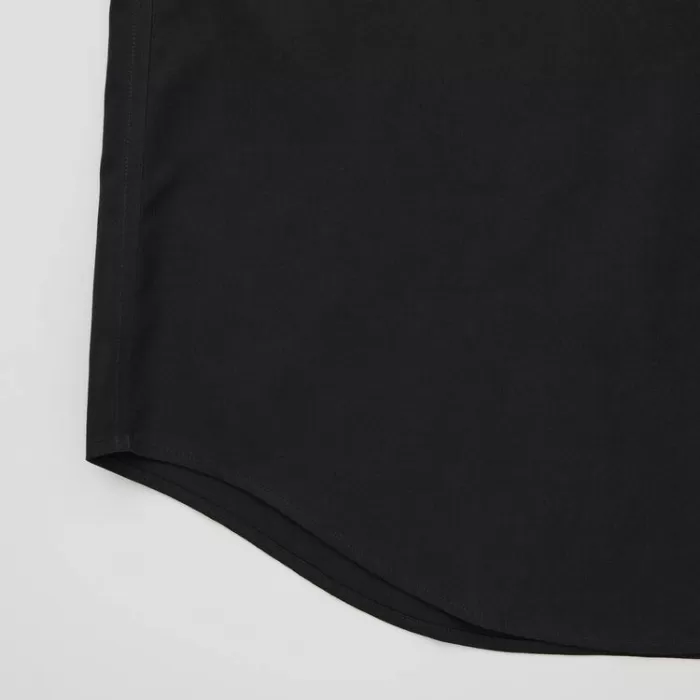 Uniqlo Super Non-iron Slim Fit (Regular Collar) Men’s Black Shirts