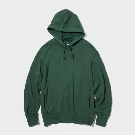 Uniqlo Sweat Pullover Men’s Homewear Dark Green