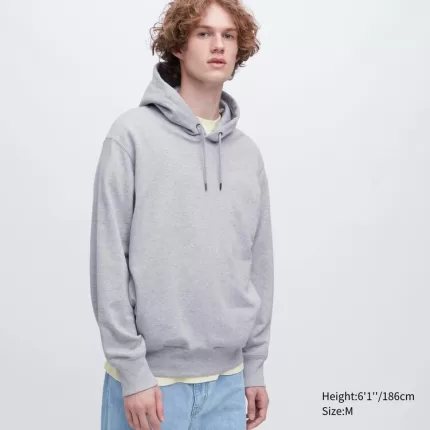 Uniqlo Sweat Pullover Men’s Hoodie Grey