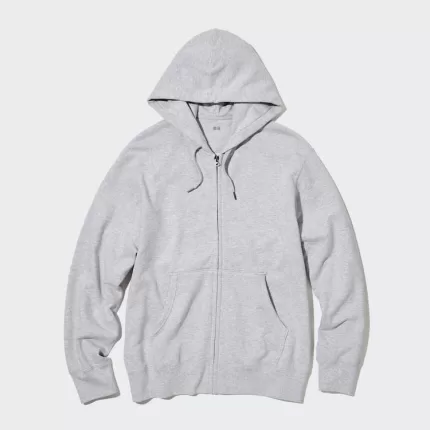 Uniqlo Sweat Zipped Men’s Homewear Grey