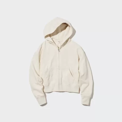 Uniqlo Sweat Zipped Women’s Hoodie White