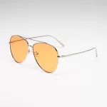 Uniqlo Teardrop Sunglasses Men Orange