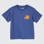 Uniqlo The Super Mario Bros Movie Ut Printed T-Shirt Kids Blue