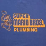 Uniqlo The Super Mario Bros Movie Ut Printed T-Shirt Kids Blue