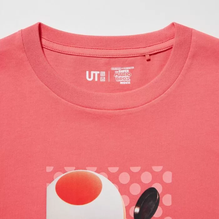 Uniqlo The Super Mario Bros Movie Ut Printed T-Shirt Kids Red