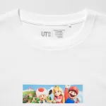 Uniqlo The Super Mario Bros Movie Ut Printed T-Shirt Kids White